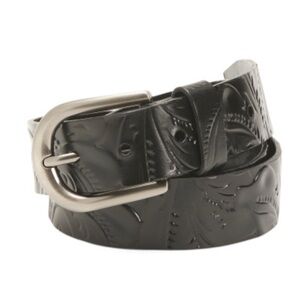 NWT Patricia Nash Black Leather belt Size Small